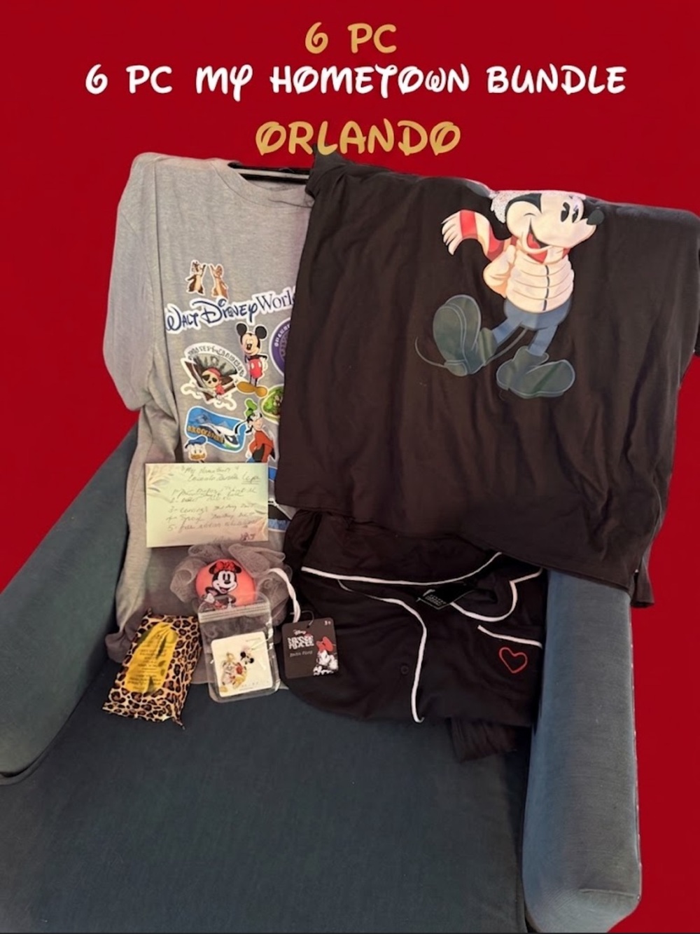 Disney 6 pc bundle xl my hometown